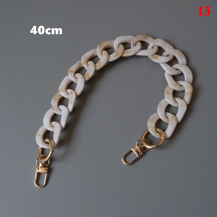 hot-40-60-80-120cm-bag-shoulder-chain-resin-ink