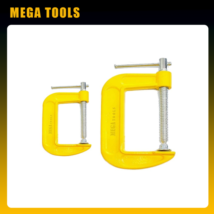 Mega Tools Heavy Duty GClamp (2", 4", 6", 8", 12") Lazada PH