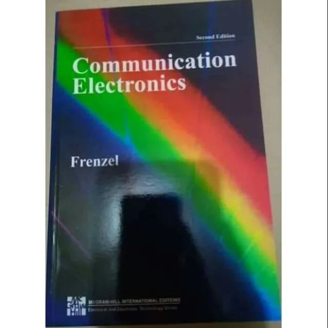 COMMUNICATION ELECTRONICS By FRENZEL Lazada PH