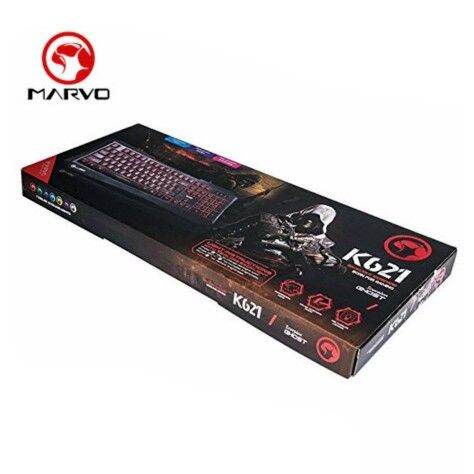 best-seller-คีย์บอร์ด-เกมมิ่ง-keyboard-gaming-marvo-k621-ไฟ-led-7-สี-ของแท้-ประกัน-1-ปี-ที่ชาร์จ-หูฟัง-เคส-airpodss-ลำโพง-wireless-bluetooth-คอมพิวเตอร์-โทรศัพท์-usb-ปลั๊ก-เมาท์-hdmi-สายคอมพิวเตอร์