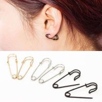 สินค้าขายดี? ต่างหู ตุ้มหู CREATIVE FASHION COOL SIMPLE SMALL PIN STUD EARRINGS NEW WOMEN TRENDY EARRING LADIES PERSONALITY  - 1 คู่