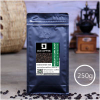 เมล็ดกาแฟ อาราบิก้า100% เกรด A คั่วสด คั่วกลางเข้ม (Medium To Dark Roast) (1ถุง บรรจุ 250 g.) เมล็ดกาแฟดอยแม่สลอง