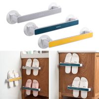 High Quality Non Perforated Bathroom Towel Shelf Storage Shelves Slipper Holder Wall Hanging Storage Rack