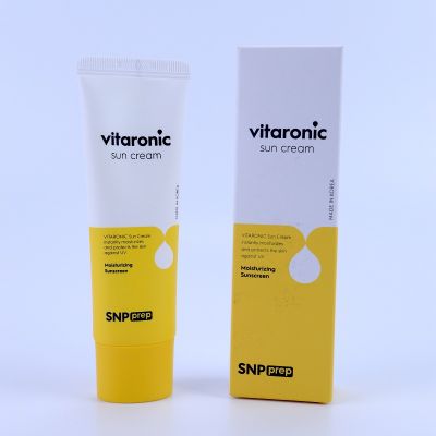 SNP Vitaronic sun crem   SPF50+PA++++   ครีมกันแดด เนื้อบางเบา ช่วยปกป้องผิวจากรังสี UV  50 ml.