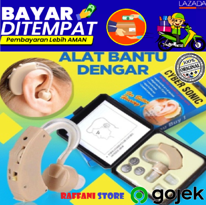 Hearing Aid Cyber Sonic /Alat Bantu Dengar Telinga Type BTE ...