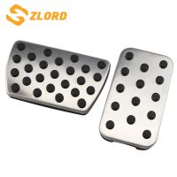 Zlord AT Car Pedals For Honda Civic CRV Jade Accord Elysion Odyssey Fuel Gas Pedal Brake Pedale Cover Accessories