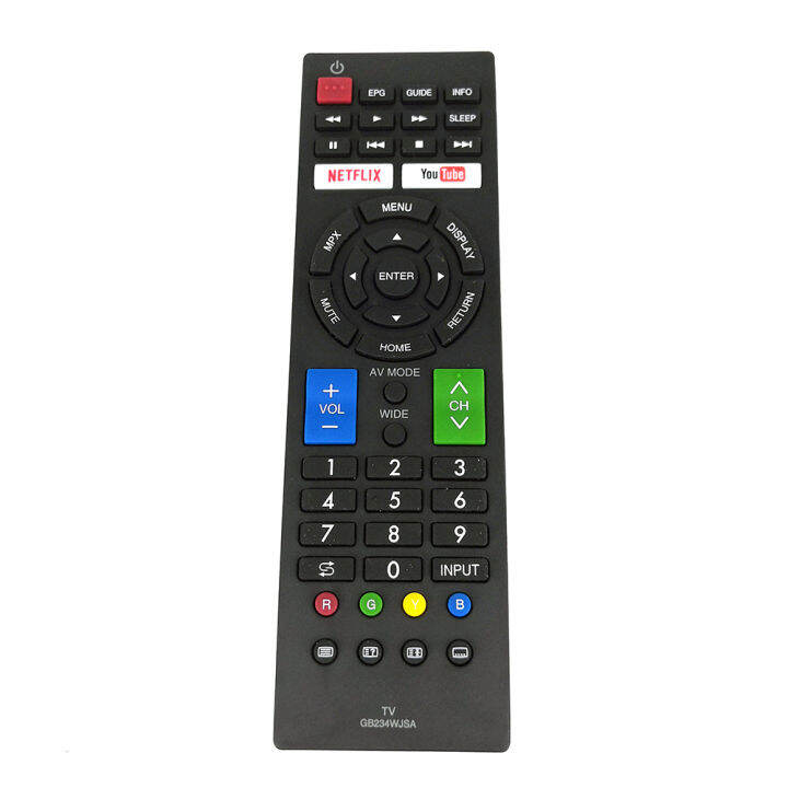 New Original GB234WJSA For Sharp TV NETFLIX YOUTUBE Remote control