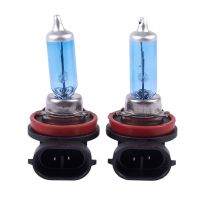 2pcs H11 100W Super White Headlight Halogen Lamp Bulbs