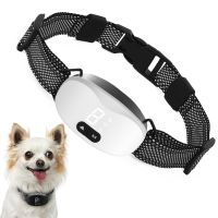 ☊ Bark Collar Rechargeable Anti Barking IP67 Electric Shock Collars Waterproof Training Collar for Small and Medium Dogs