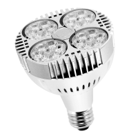 E27 Plant Lamp Light Bulb 35W LED Plant Grow Light Full Spectrum Warm White Light for Indoor Garden Greenhouse