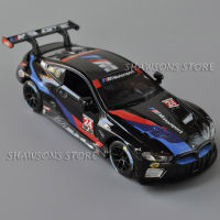 ADiecast Metal Racing รถของเล่นรุ่น1:32 BMW M8 GTE ดึงกลับด้วยเสียง &amp; LightM