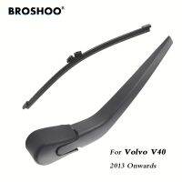 [Car Parts] BROSHOO รถใบปัดน้ำฝนด้านหลังกลับแขนปัดน้ำฝนกระจกหน้าสำหรับวอลโว่ V40 Hatchback (2013) 285มิลลิเมตรกระจกอัตโนมัติจัดแต่งทรงผม