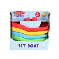 Wel-B x Infunbebe 1st Boat  (เรือของเล่นเด็ก) - ของเล่น ของเล่นเด็ก เรือ เรือจำลอง อาบน้ำ เซ็ตของเล่น เรือพลาสติก เรือของเล่น ลอยน้ำได้ มีหลายสี