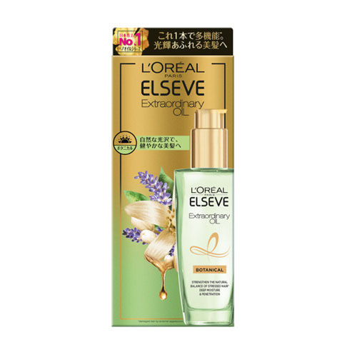 L’OREAL ELSEVE EXTRAORDINARY OIL BOTANICAL ลอรีอัล ปารีส เอลเซฟ เอ็กซ์ตรอว์ดินารี่ ออยล์ โบทานิคอล ออยล์บำรุงผม 100 มล.  82683