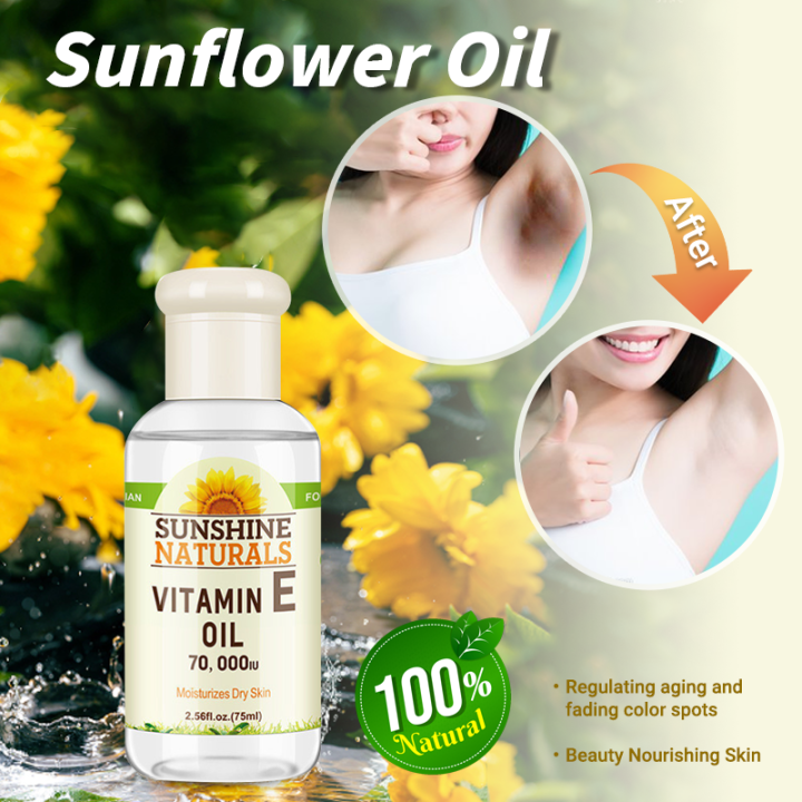 Sunflower Oil essential oil underarm whitening for women sunflower oil