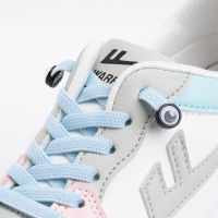 No Tie Shoe laces Cute Eye Lock Shoelaces without ties Elastic Laces Sneakers Kids Adult Flat Shoelace Rubber Bands for Shoes