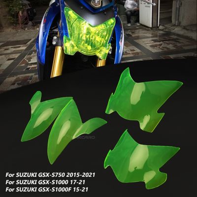 For SUZUKI GSX-S750 GSX-S1000 S1000F Motorcyclce Headlight Guard Shield Screen Lens Cover Protector Headlight Protection Cover