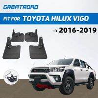 4Pcs Mud Flaps Splash Guards For Toyota Hilux Vigo 2016-2019 Front and Rear Mudguards Fender Accessories