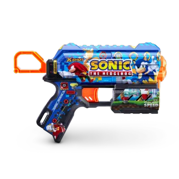 X-shot Skins Dread Dart Blaster - Sonic The Hedgehog By Zuru : Target