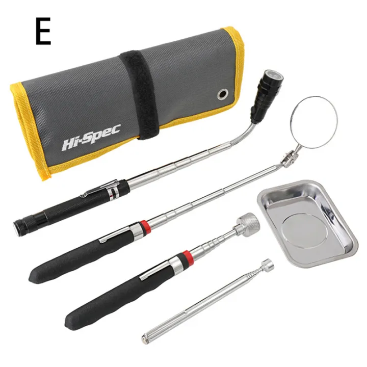 LED Telescopic PickUp Tools Grip Extendable Pickup Rod Long