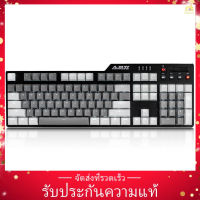 ~ Banana_Pie-Ajazz Ak35I คีย์บอร์ดเล่นเกม 104 คีย์พร้อมฝาครอบ Pbt สวิทช์คีย์สีขาวและสีเทา