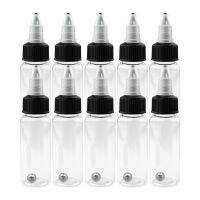 【CW】∈✟  5x 30/50/60/120/250ml Plastic Paint Airbrush Ink Bottle