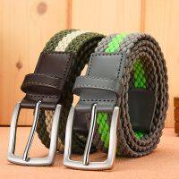 High-grade elastic perforated breathable leisure belt free men electricity for ◎﹍❏