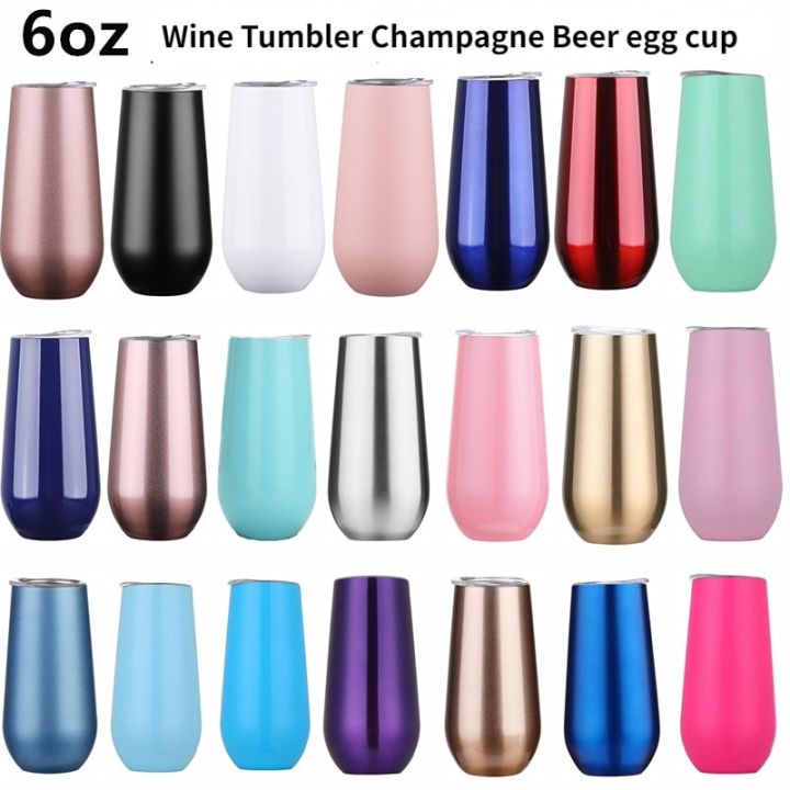 6oz-แชมเปญเบียร์ถ้วยไวน์-เลือกตรงว่าสี-เช่นสีแดง-อื่นๆ-พร้อมฝาปิด-กระบอกใส่น้ำสแตนเลส-แก้วขวดใส่น้ำดื่ม