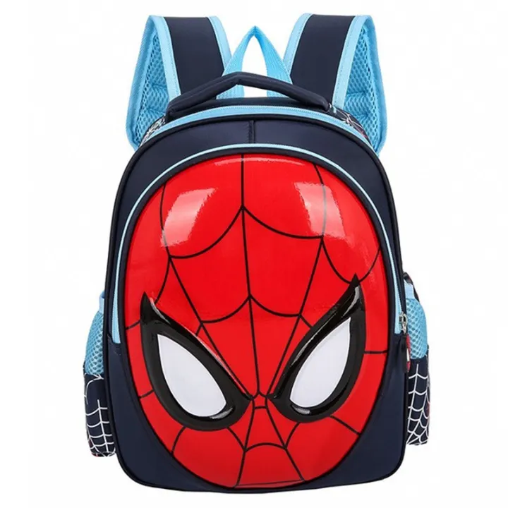 sympathy】 Children's School Bag Kindergarten Boys Baby Cartoon 3D Spider Man  2-3-5 Years Old Small Class Middle Class Boys and Girls Backpack | Lazada PH
