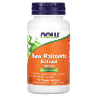 NOW Foods Saw Palmetto Extract Mens Health 320 mg 90 Veggie Softgels