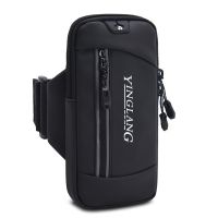 ☑♗✉ Waterproof Men Women Arm Bag for Phone Money Keys Outdoor Sports Arm Package Bag with Headset Hole Running Bodybuilding Arm Band