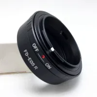 Jadkinsta Fd Eosr แหวนรองเลนส์กล้องถ่ายรูปสำหรับ Fd Mount Lens สำหรับกล้องมิเรอร์เลส Eos R ตัวแปลงเลนส์กล้องถ่ายรูป