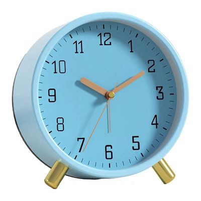 Alarm Clock European Fashion Electronic Table Clock Simple Home Living Room Bedroom Student Mute Quartz Clock