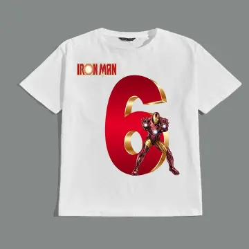 Shop Avengers Iron Man Shirt Kids with great discounts and prices