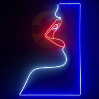 Lip Neon Lights Anime Characters Room Logo LED Neon Lights Logo Room Decoration Customized Neon Lights Anime Neon Lights