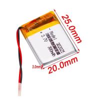 1/2/4pcs 3.7 V 300mAh 302025 Lipo Li-Polymer แบตเตอรี่ LITHIUM Polymer PCM สำหรับ MP3 MP4 MP5 ชุดหูฟังบลูทูธสมาร์ทนาฬิกา