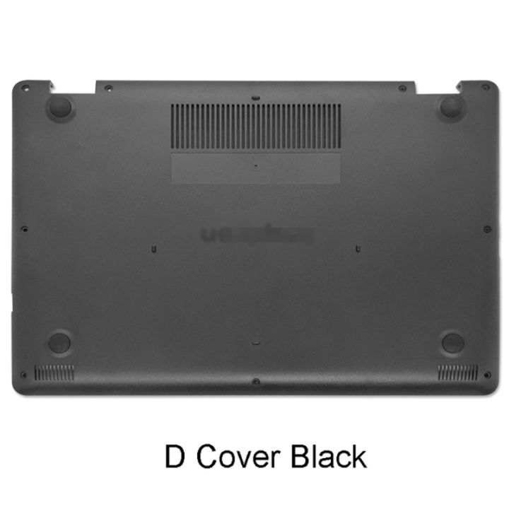 ใหม่สำหรับ-inspiron-14-3480-3481-3482แล็ปท็อปจอแอลซีดีปกกลับกรณีล่างกรณีบานพับเชลล์สีดำสีเงินฝาด้านบน-housingi