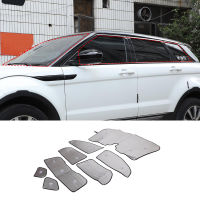 สำหรับ Land Rover Range Rover Evoque 2012-2018เงินรถด้านหน้ากระจกกระจกหน้าต่างป้องกันแสงแดด Parasol รถอุปกรณ์เสริม