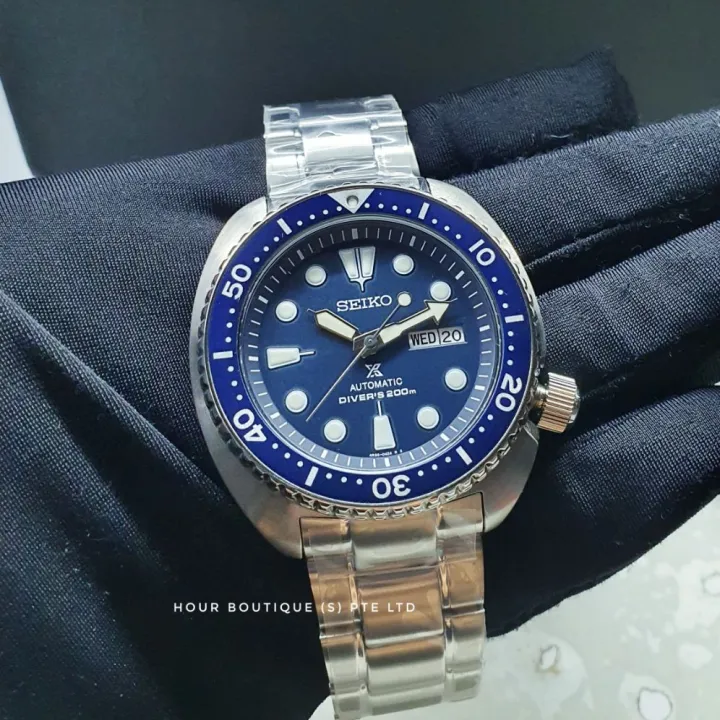 Brand New 100% Authentic Seiko Prospex Blue Dial Turtle Men's Automatic  Divers Watch SRP773 SRP773k1 | Lazada Singapore