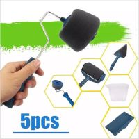 ▦♟ Anti-drip Paint Runner Roller Kit Pro Corner Brush Household Office Wall Decoration DIY Handle Painting Tools Rollers Pattern