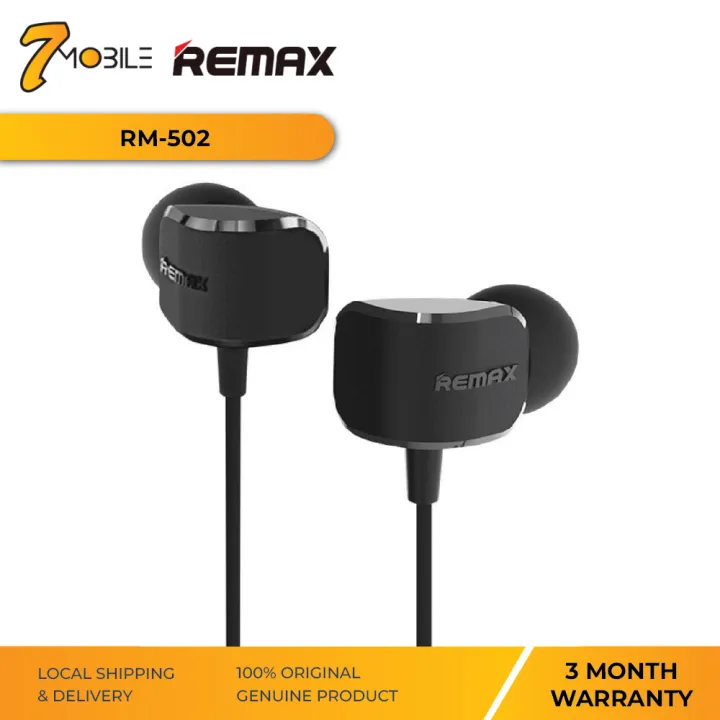 REMAX RM502 Crazy Robot InEar 3 Month Warranty Lazada