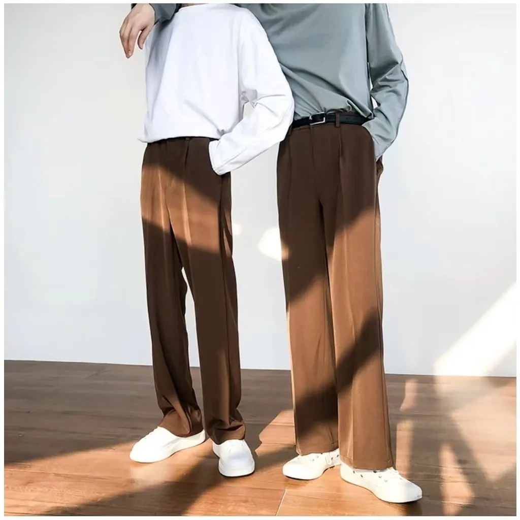 korean baggy pants men