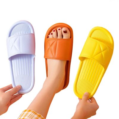 New Unisex Slippers Women Men Shoes Summer Bathroom Slipper Couple Indoor Sandals Fashion Home Slippers Non-slip Floor Flip Flop