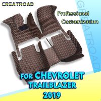 RHD Car Floor Mats For Chevrolet Trailblazer 2019 Custom Auto Foot Pads Automobile Carpet Cover Interior Accessories