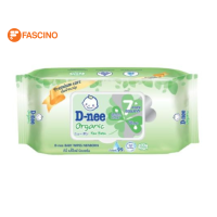 D-NEE BABY WIPE NEWBORN ORGANIC ผ้าทำความสะอาด สูตรออร์แกนิค (80 แผ่น)