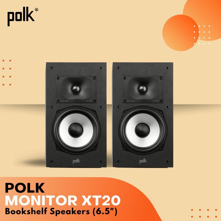 Polk Audio Monitor XT20 High-Resolution Bookshelf Speakers - sold