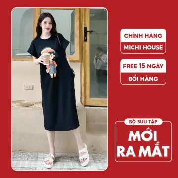 đầm Bầu Thun Suông Giá Tốt T05/2024 | Mua tại Lazada.vn