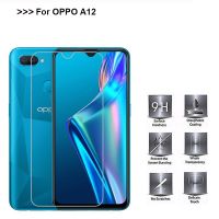 ฟิล์มป้องกันหน้าจอโพลีเมอร์12ชิ้น OPPO ป้องกันกระจกนิรภัยบนโปร่งใส A12 OPPO กระจกนิรภัยสำหรับ A12