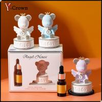 Y-Crown จี้กลิ่นหอมตกแต่งรถรูปการ์ตูนน้ำหอมปรับอากาศหมีตกแต่งมีกลิ่นหอม