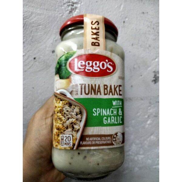 [Free Shipping] [] Leggo's Tuna Bake with Spinach & Garlic Sauce Pasta
